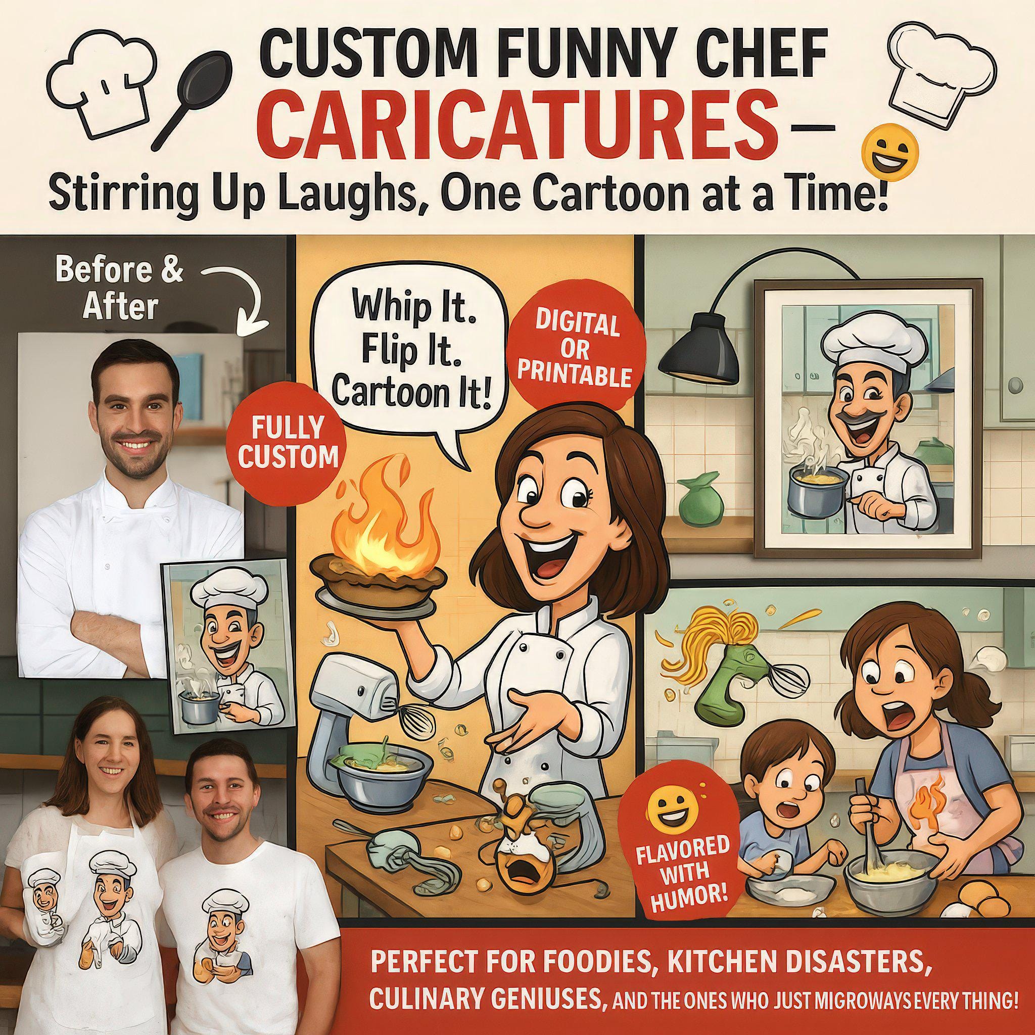 Custom Chef Caricature