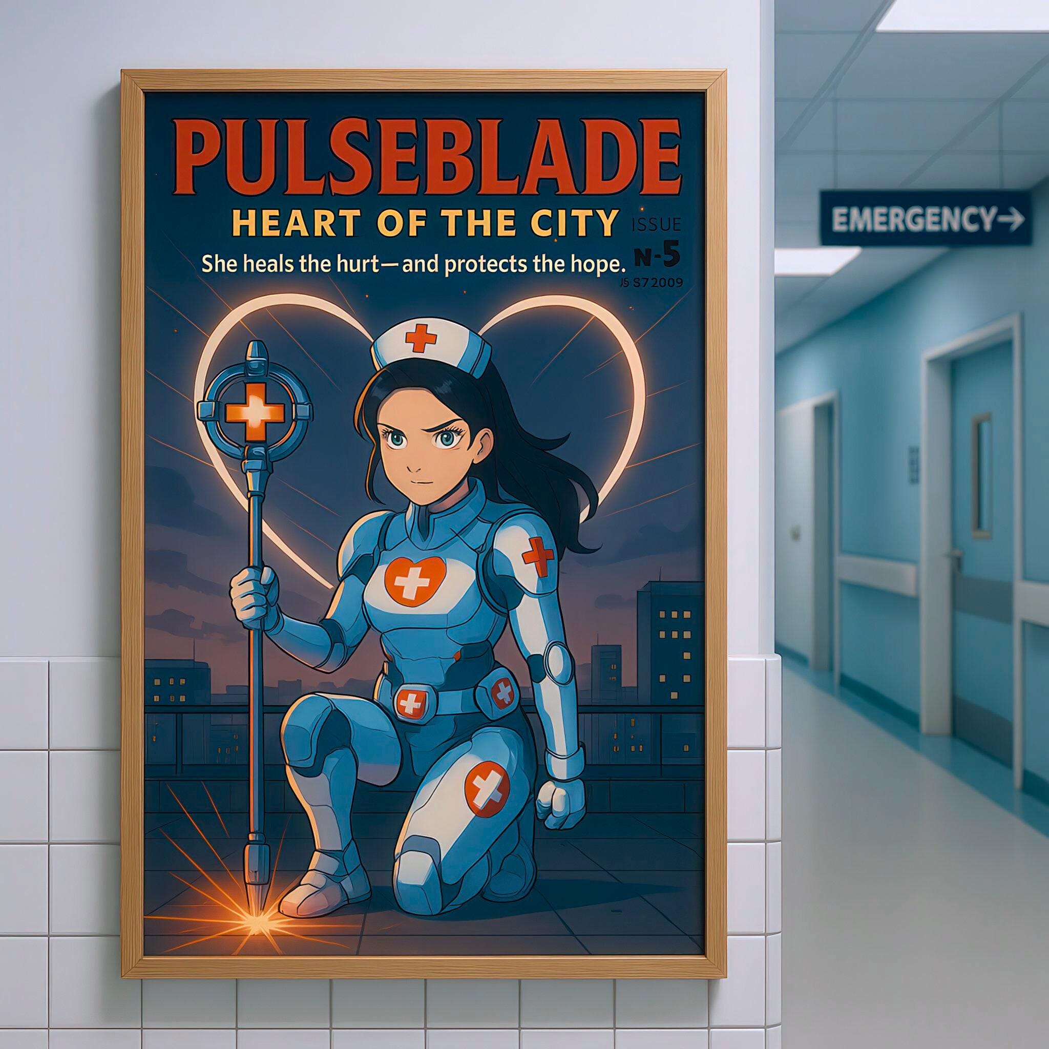 Personalized Profession Comic Book Cover