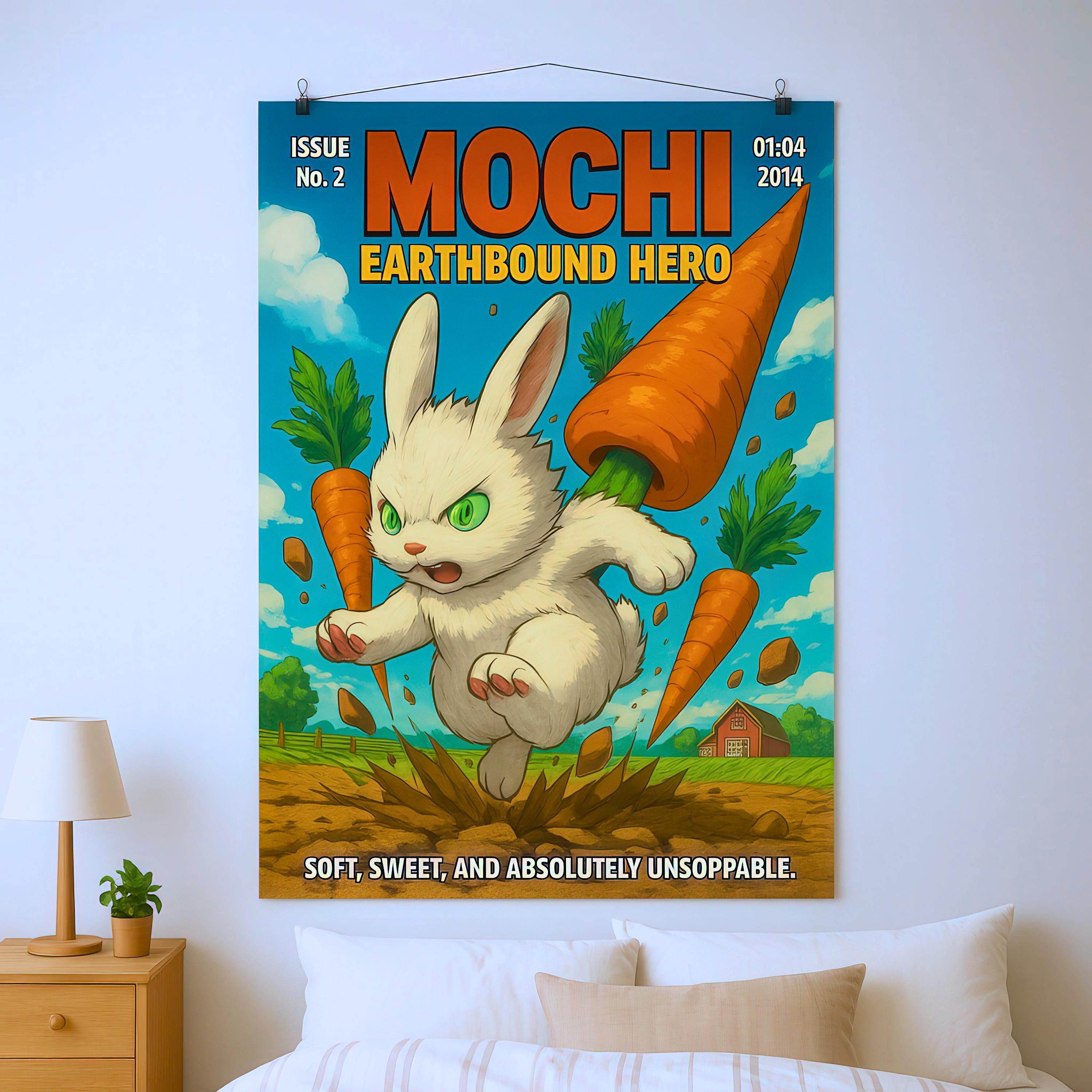 Custom Pet Anime Comic Book Cover