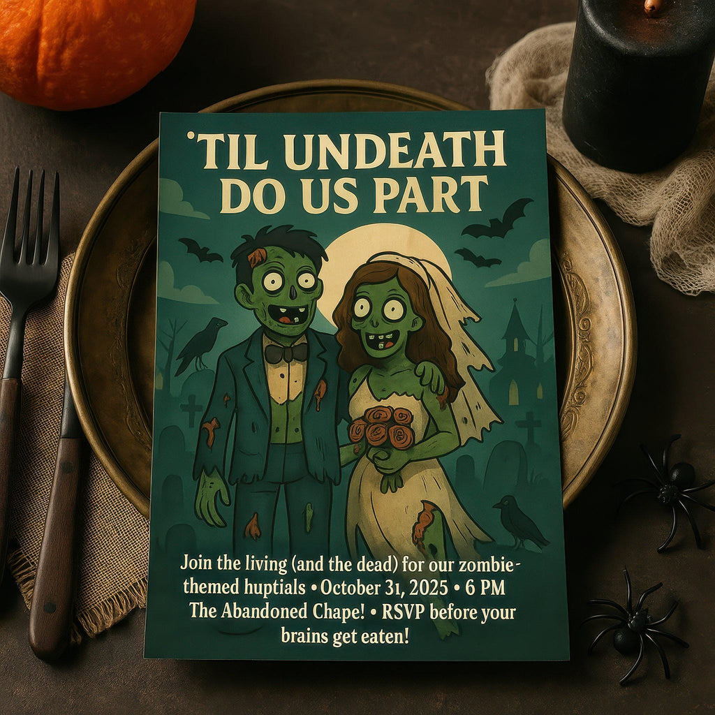 Custom Special Wedding Invitation Design