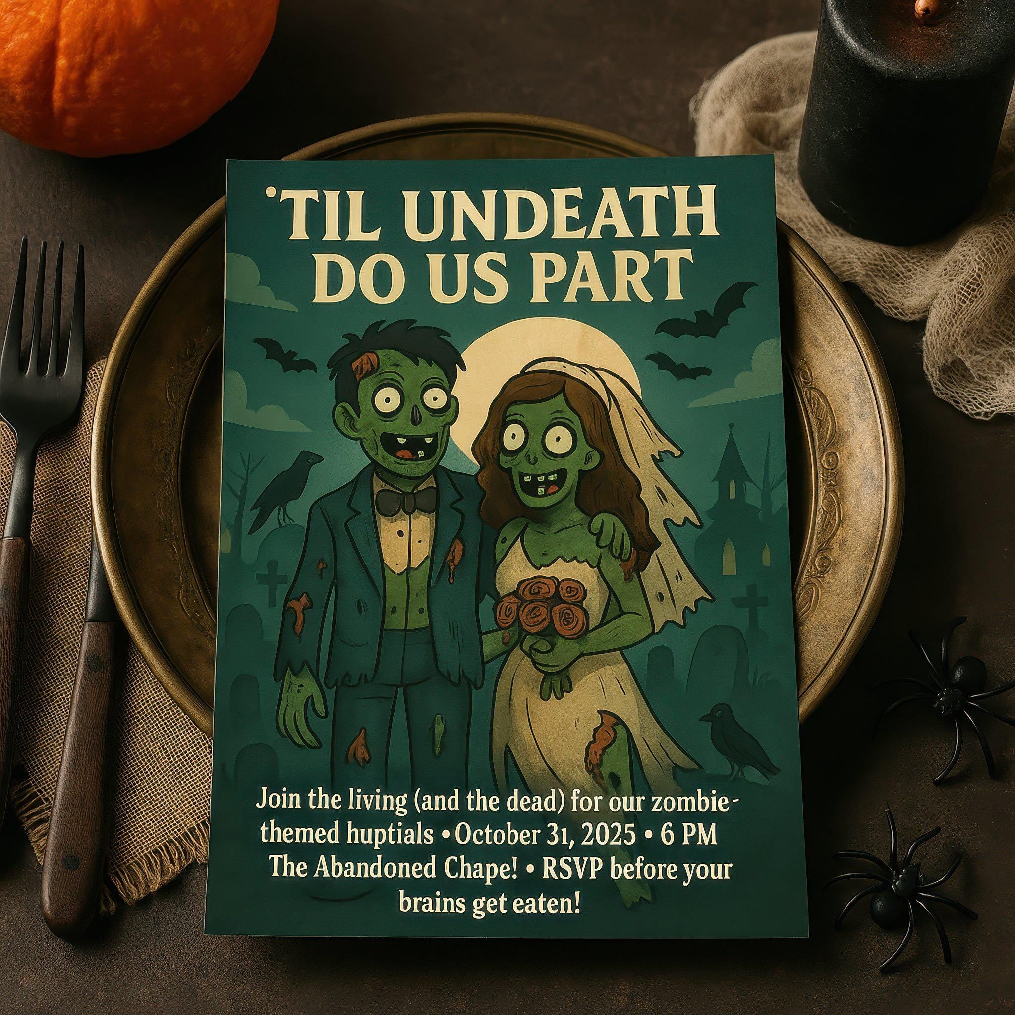 Custom Special Wedding Invitation Design