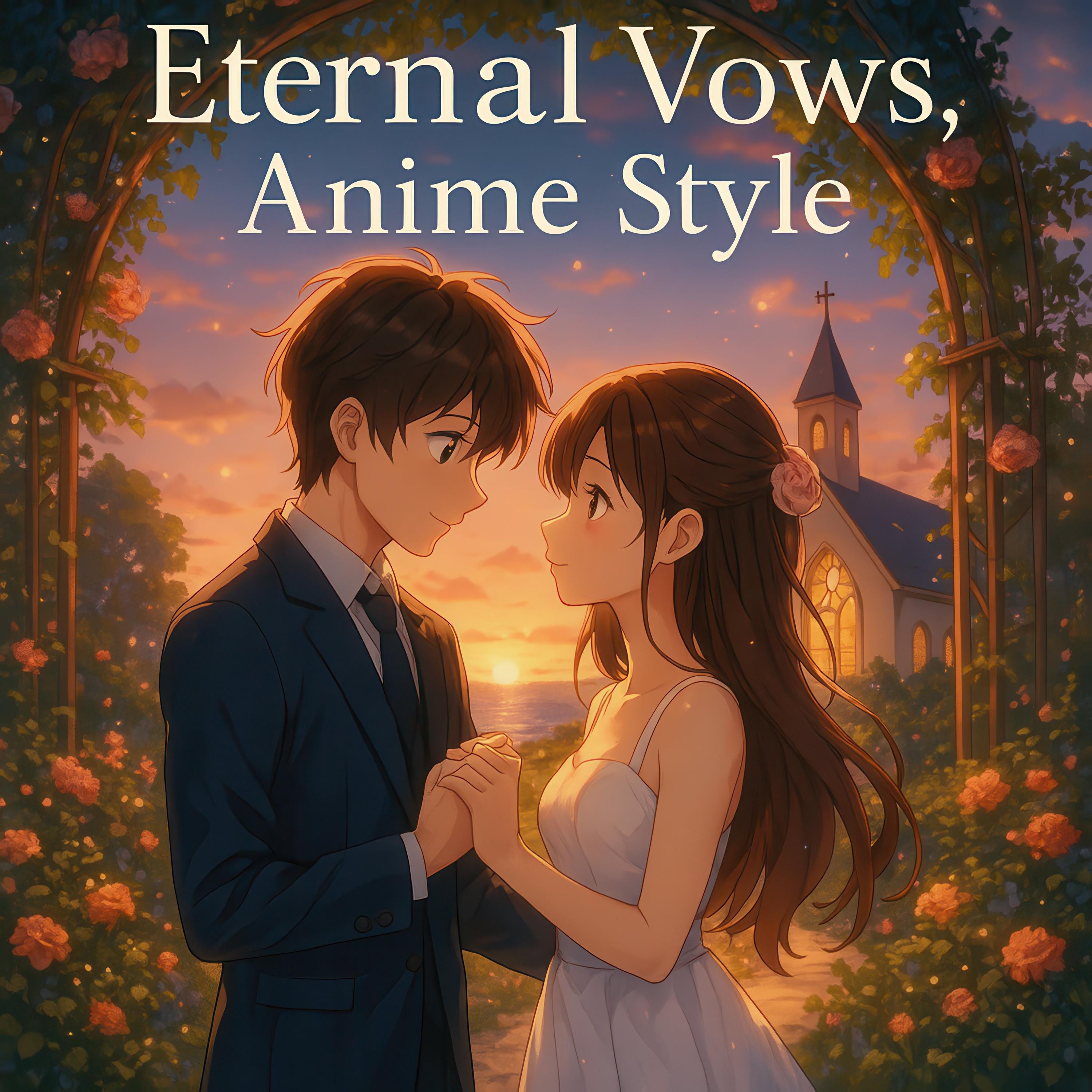 Custom Anime Wedding Portrait