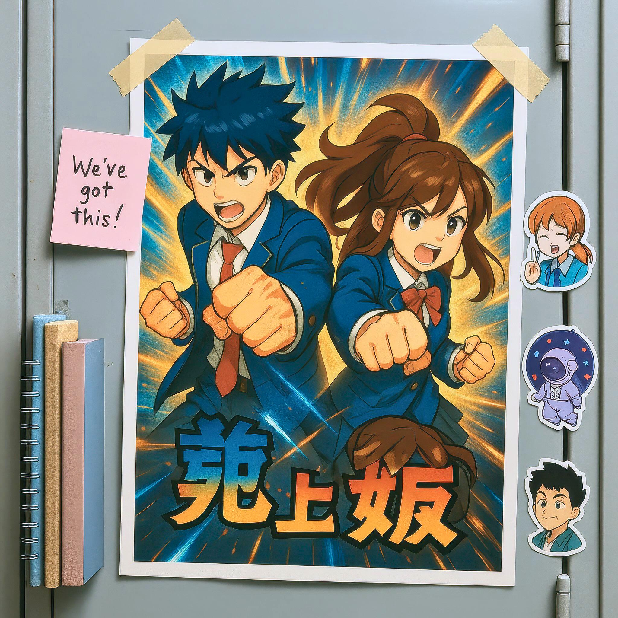 Personalized Shonen Anime Illustration