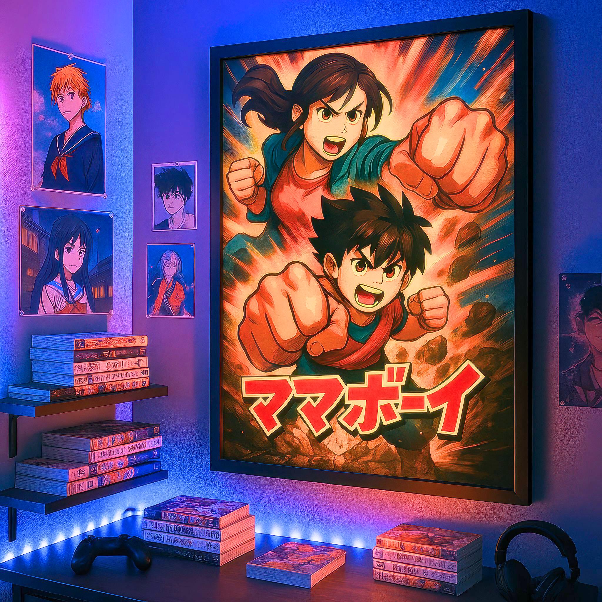 Personalized Shonen Anime Illustration
