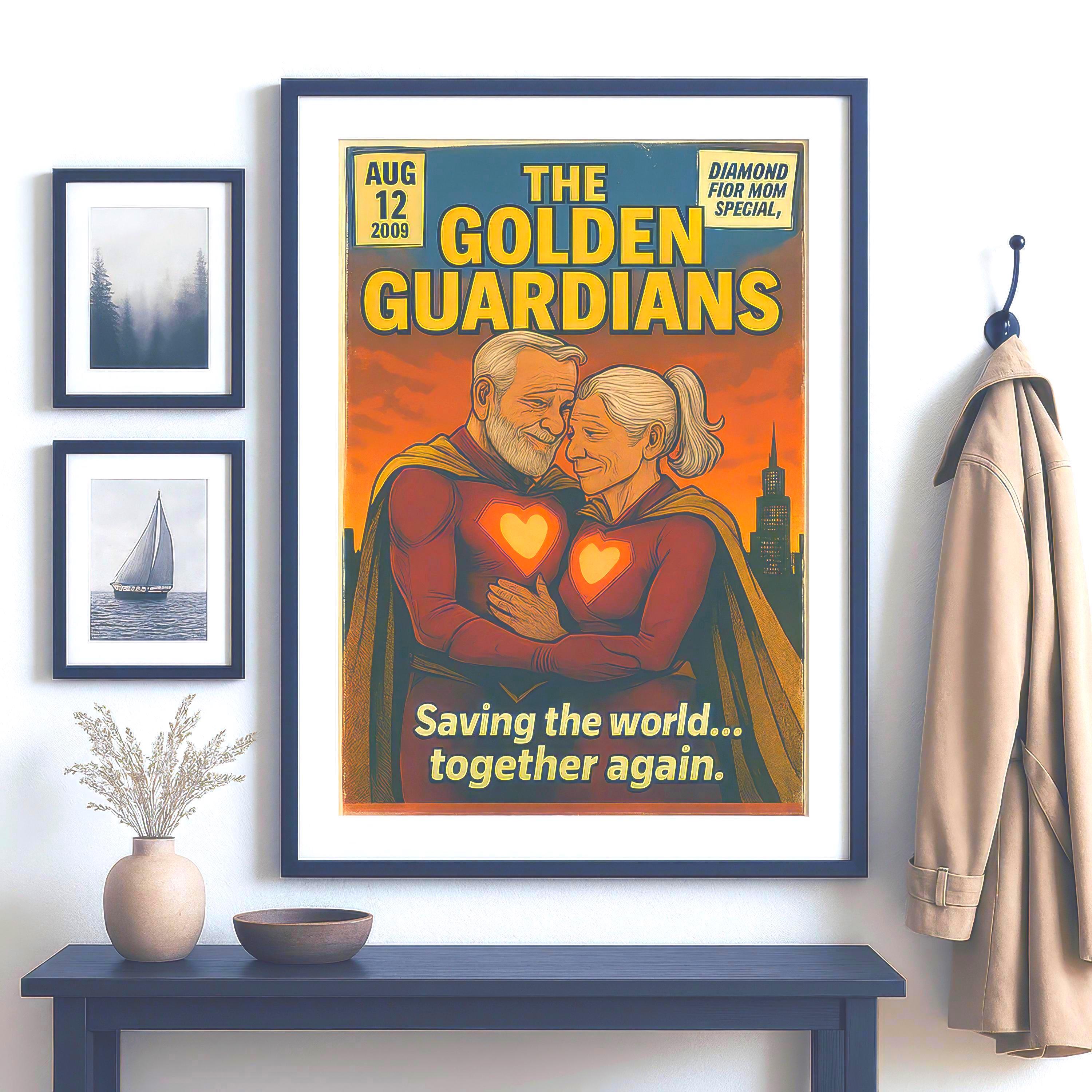 Custom Personalized Comic Book Cover Portrait