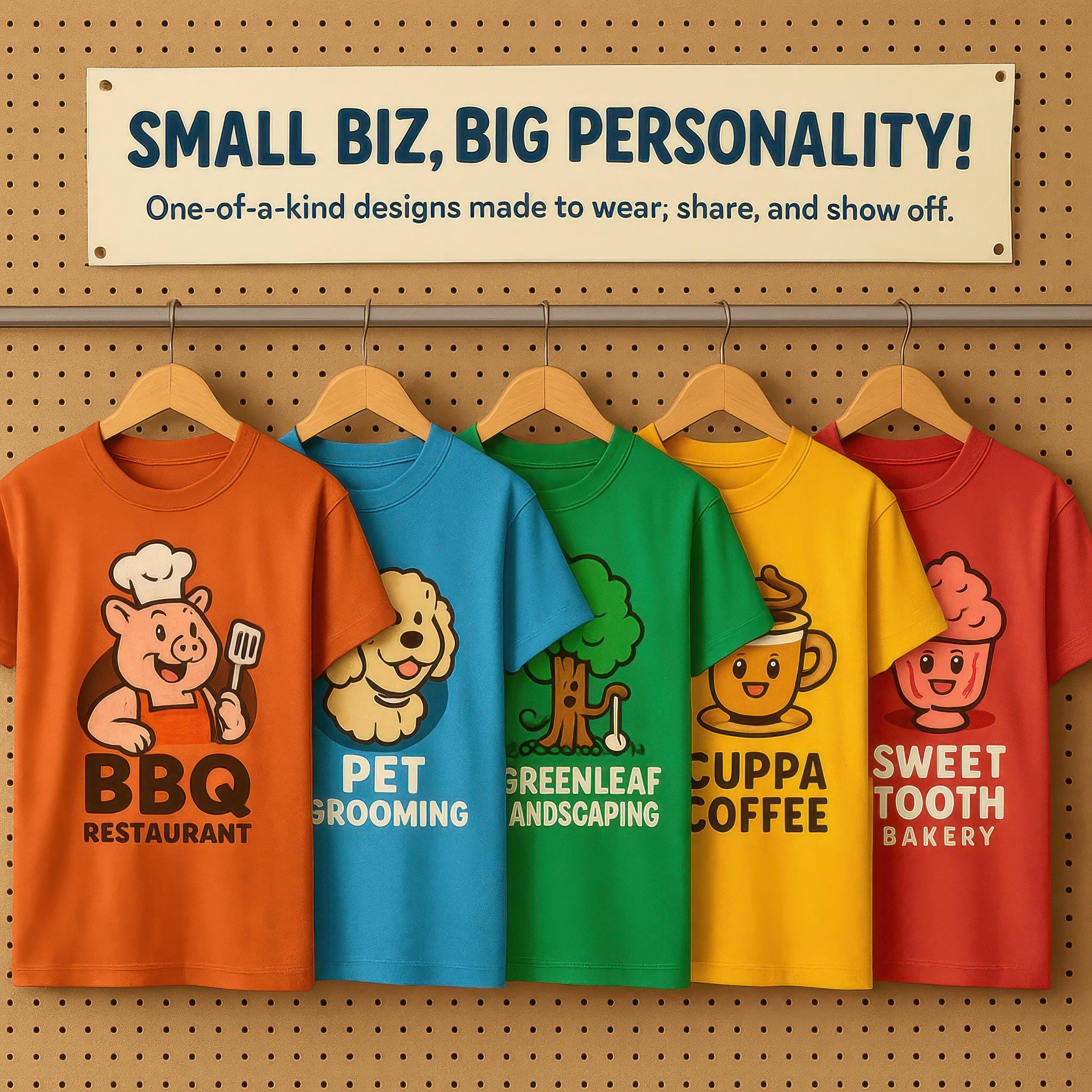 Small Business Logo & Cartoon Branding