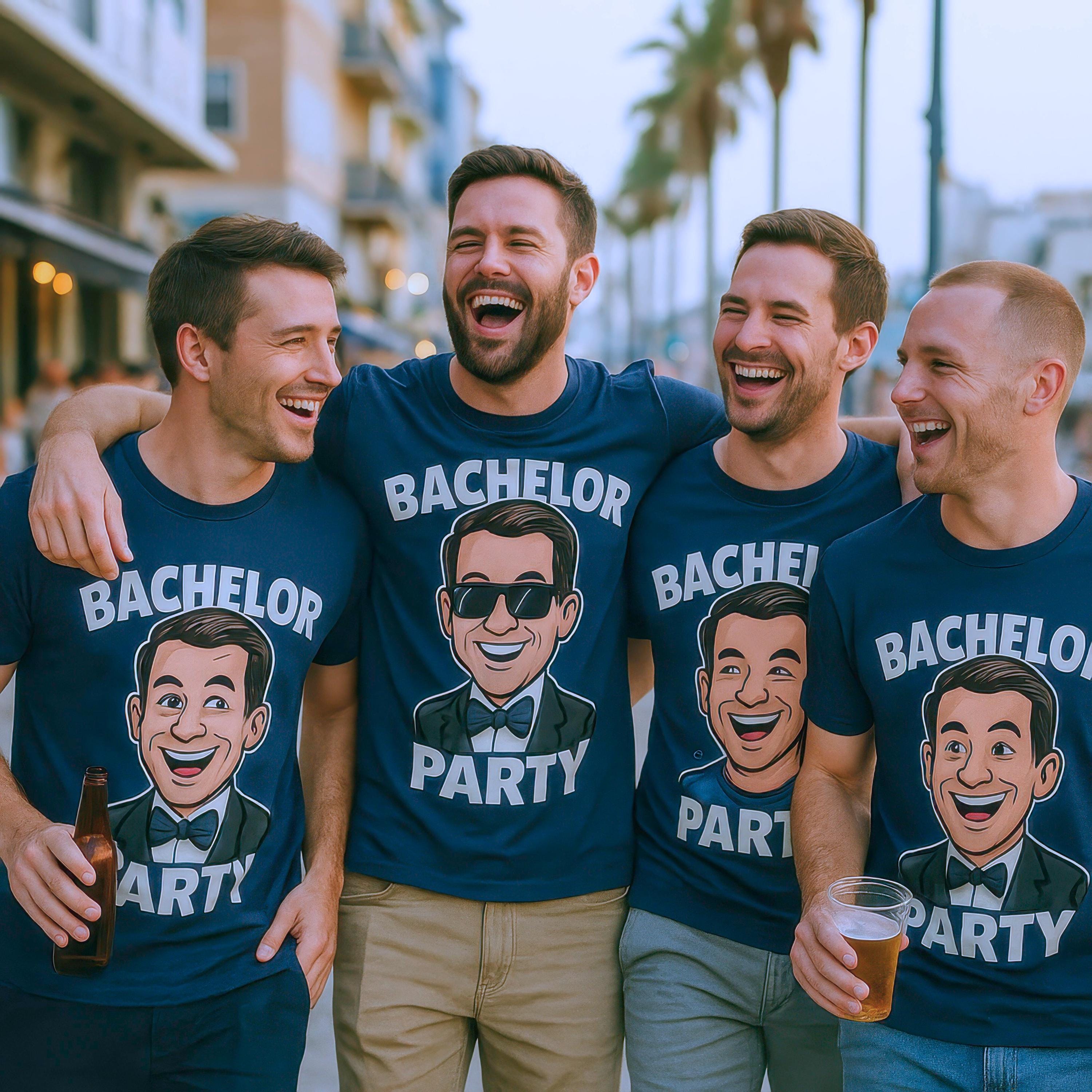 Custom Bachelor Party Logo Design