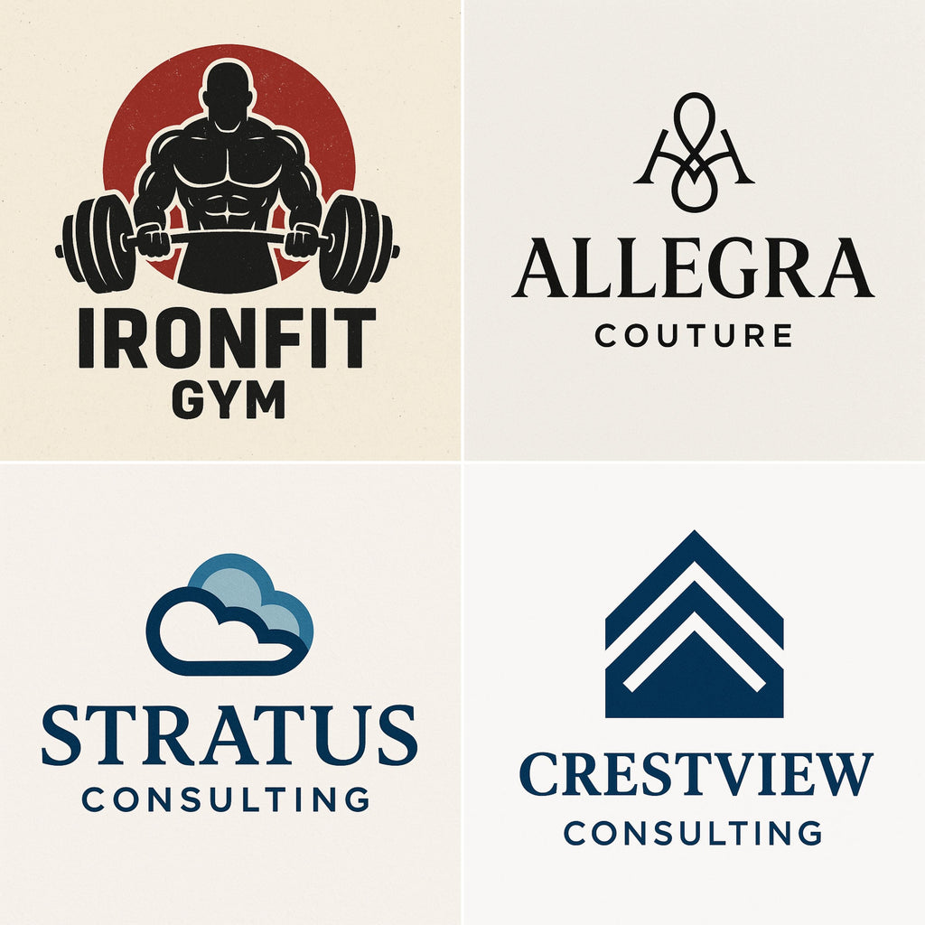 3 Custom Logo Design Package
