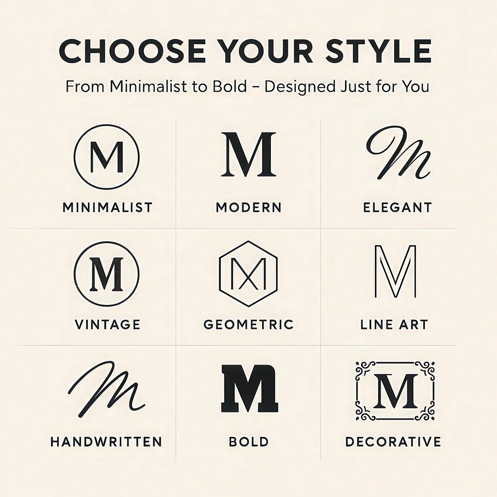 Custom Monogram Logo Design