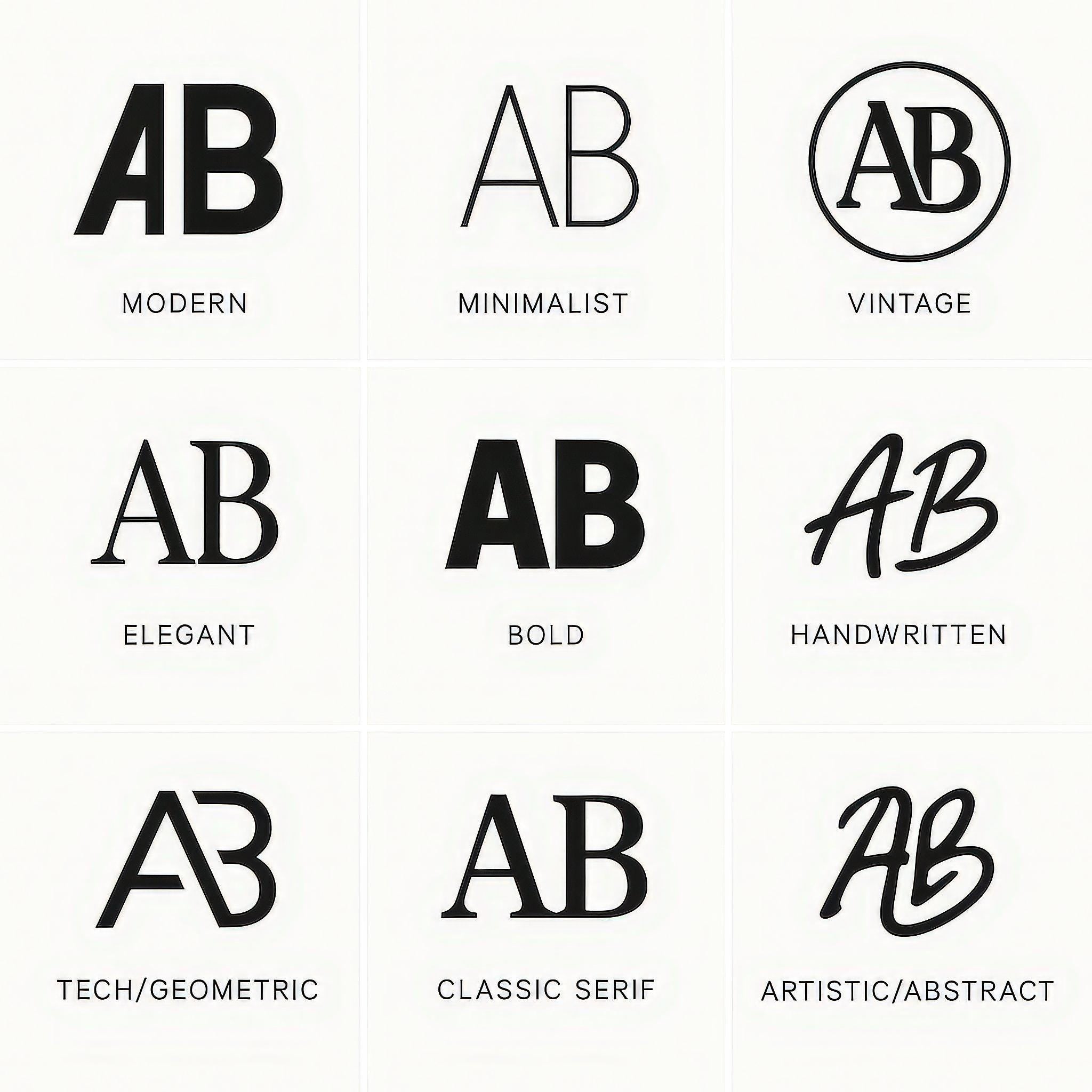 Custom Monogram Logo Design