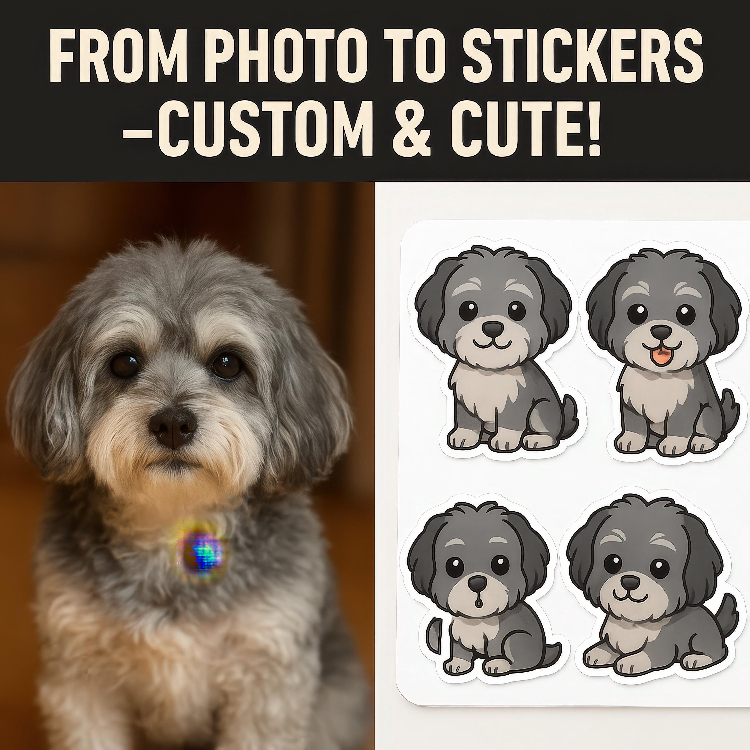 Custom Pet Sticker Sheet