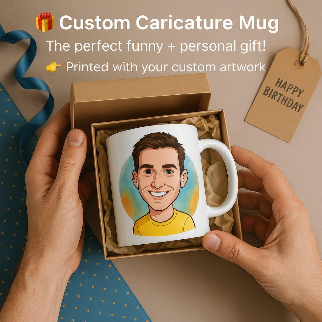 Add-On: Custom Caricature Mug