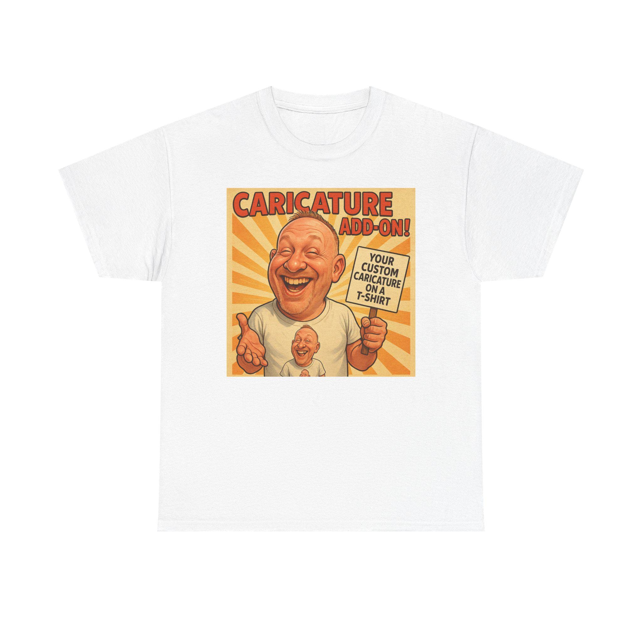 Add-On: Custom Caricature T-Shirt Printing