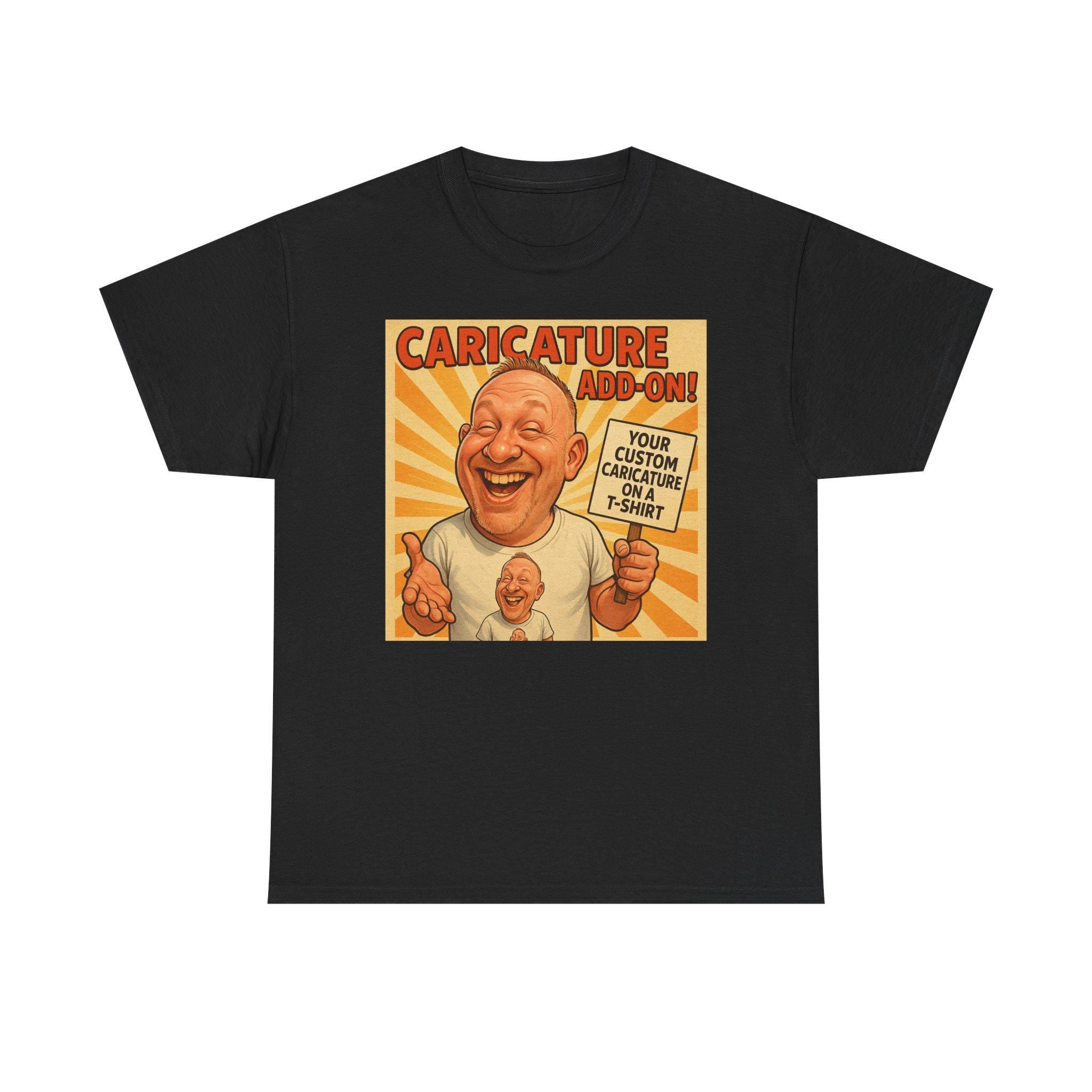 Add-On: Custom Caricature T-Shirt Printing
