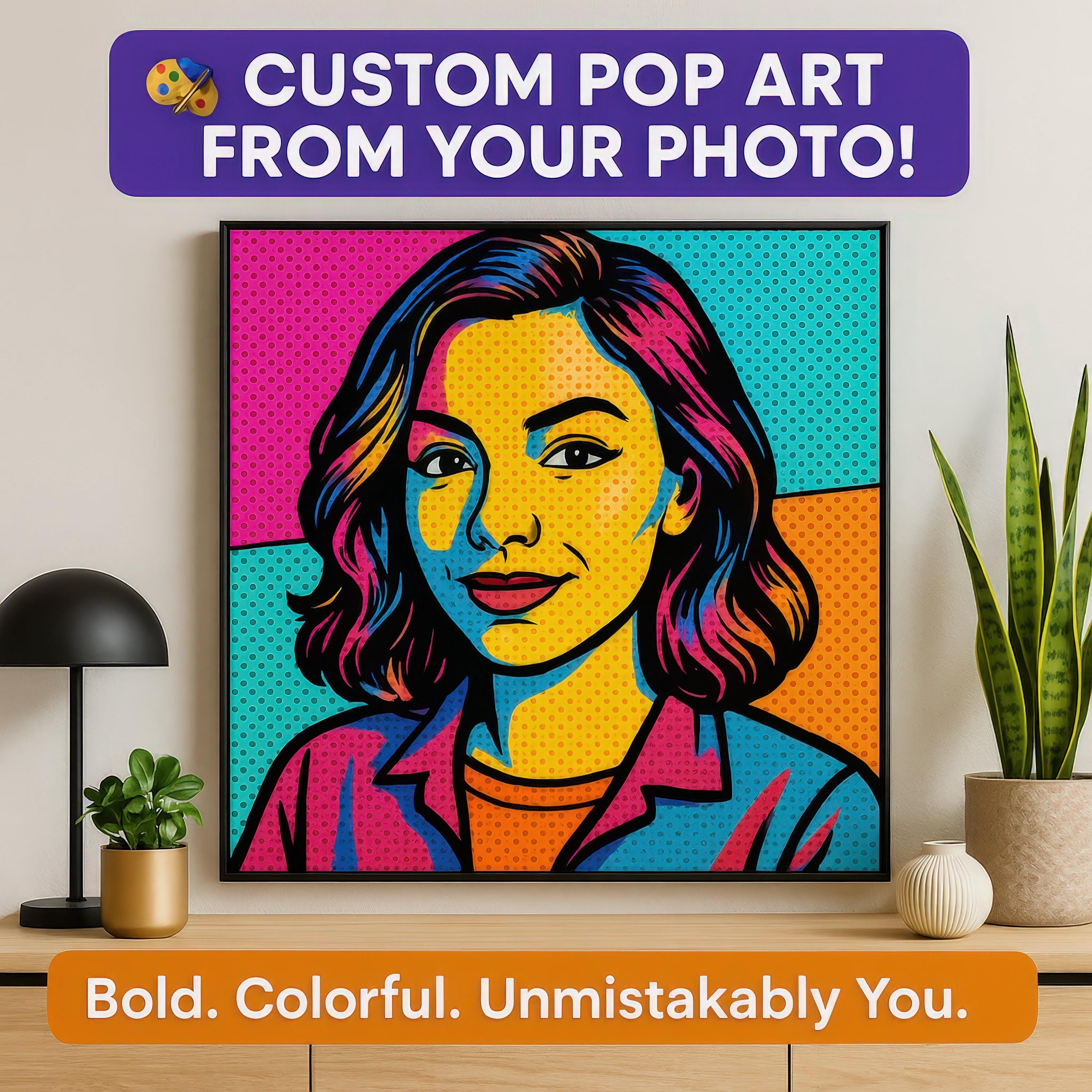 Custom Pop Art Portrait