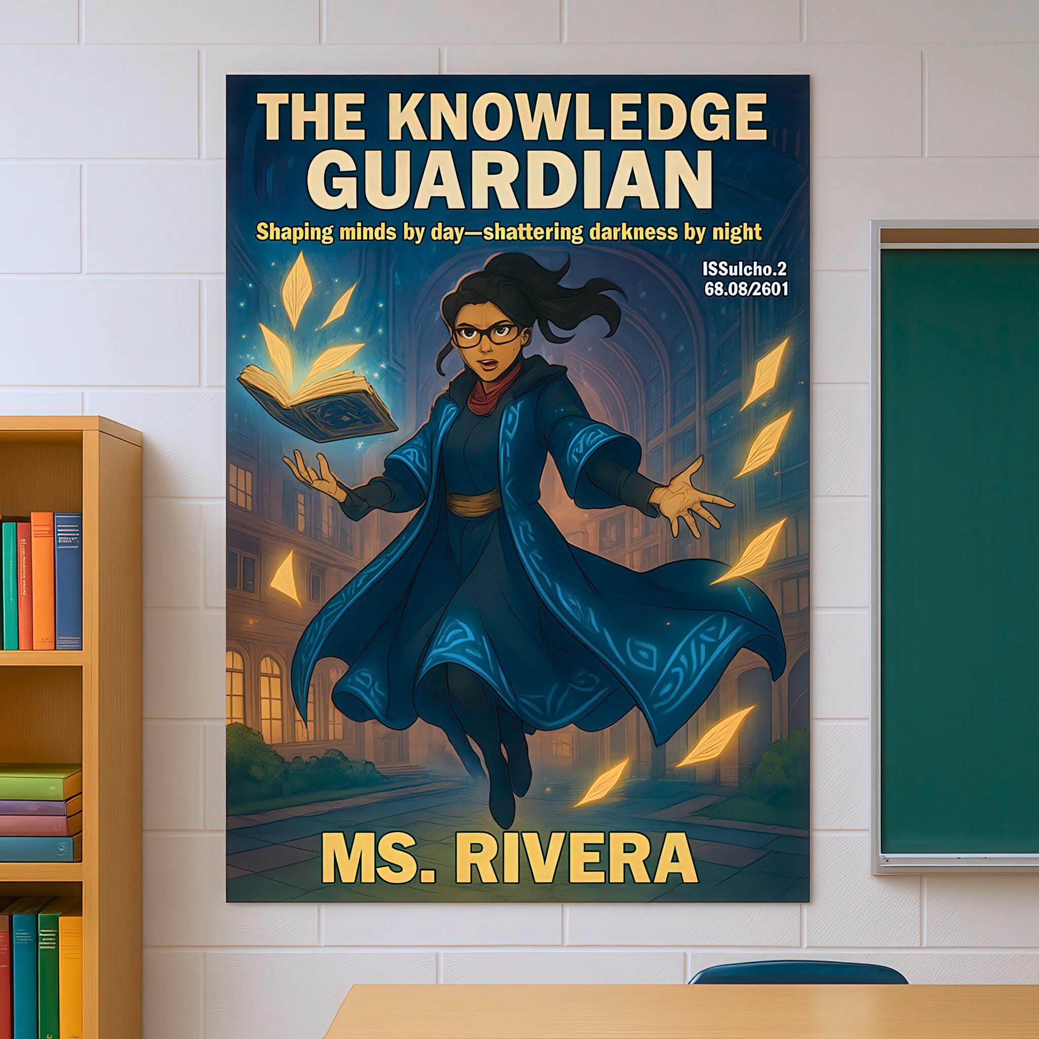 Personalized Profession Comic Book Cover