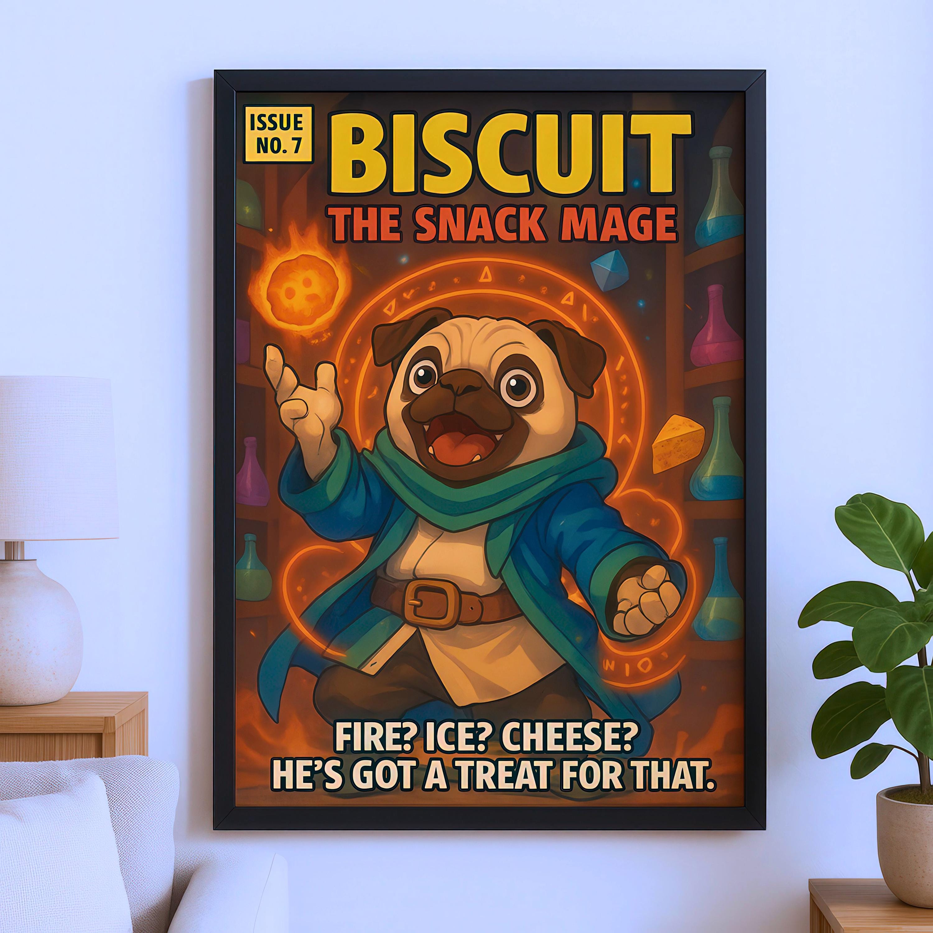 Custom Pet Anime Comic Book Cover