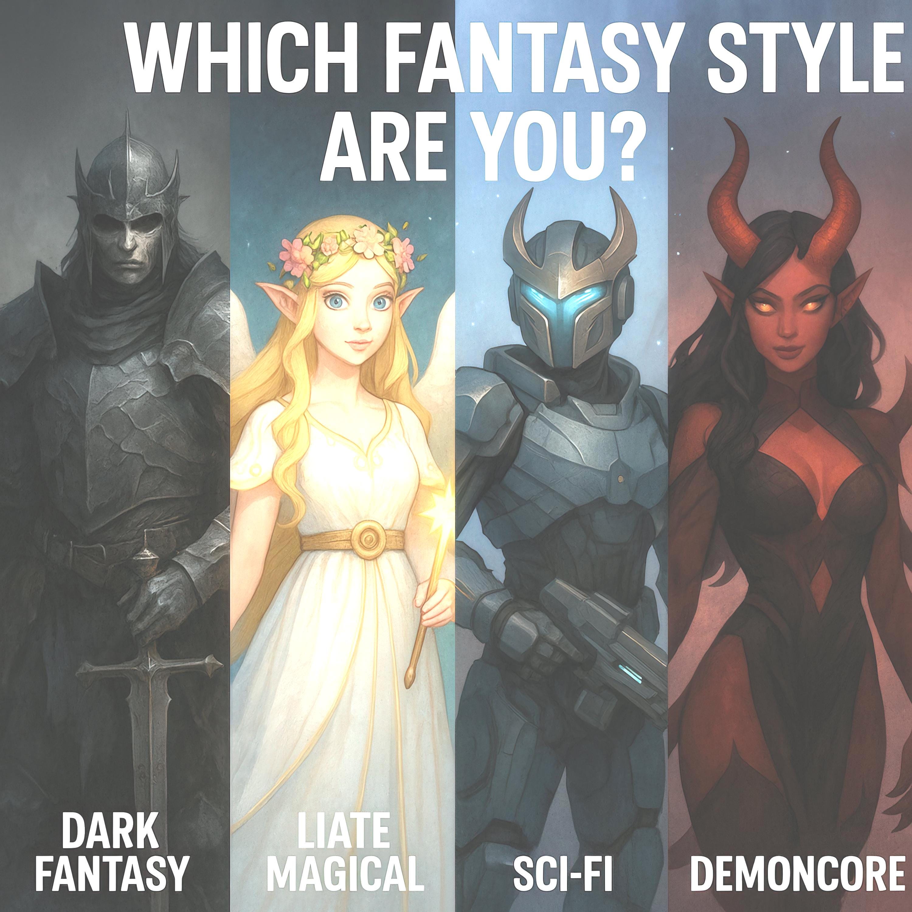 Custom Seductive Fantasy Anime Portrait