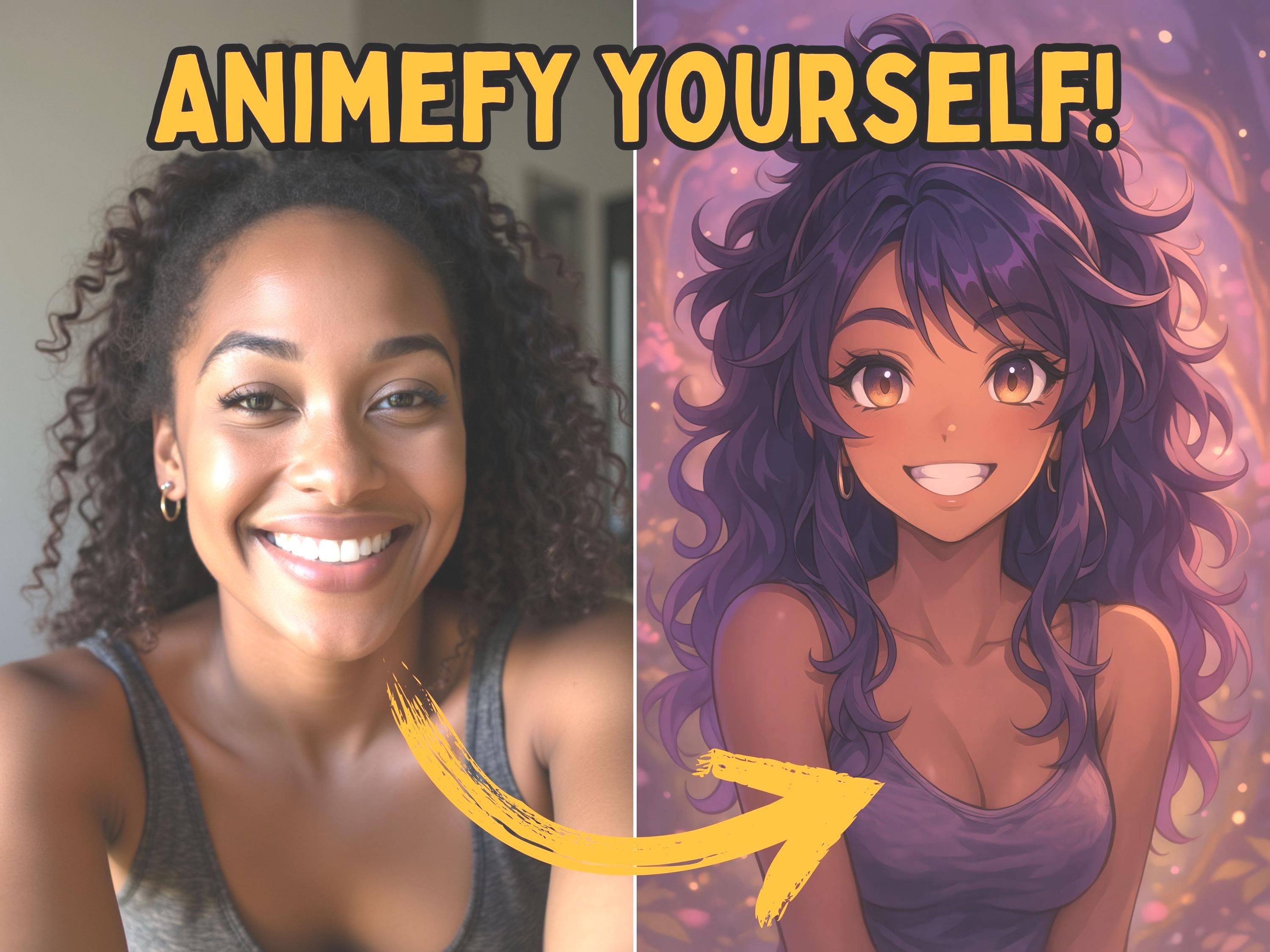 Custom Alluring Anime Fantasy Portrait