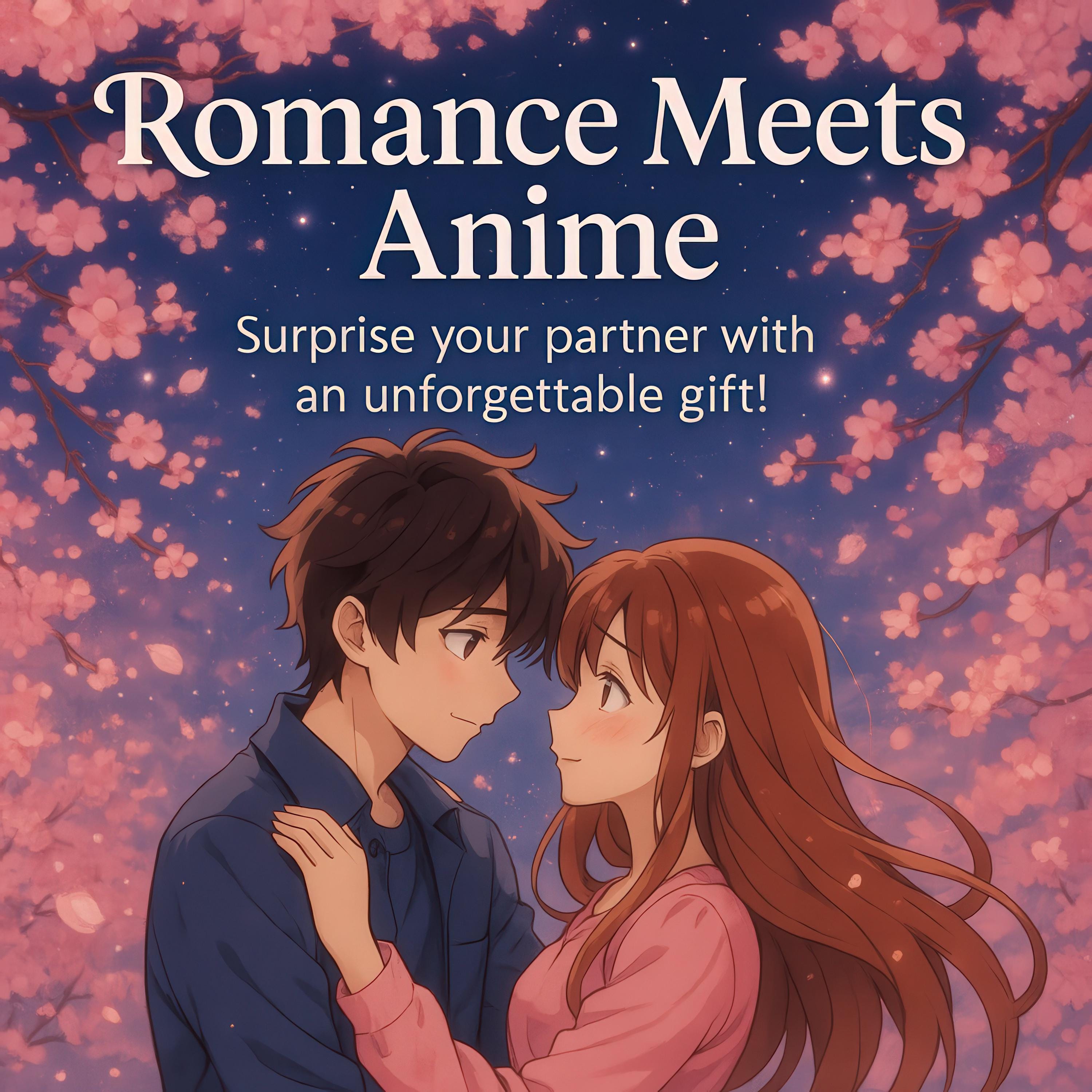 Custom Anime Couple Portrait