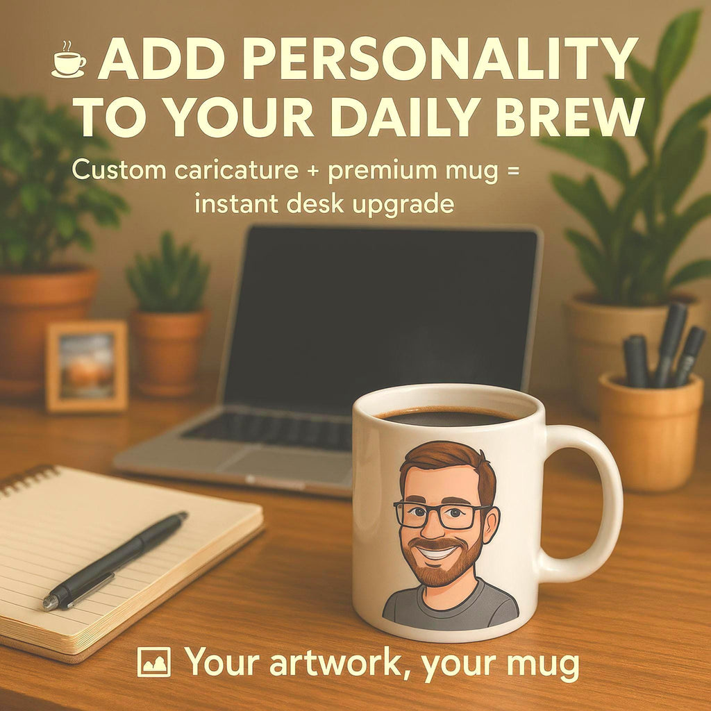 Add-On: Custom Caricature Mug