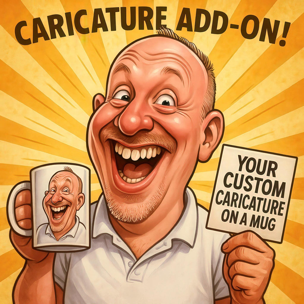 Add-On: Custom Caricature Mug