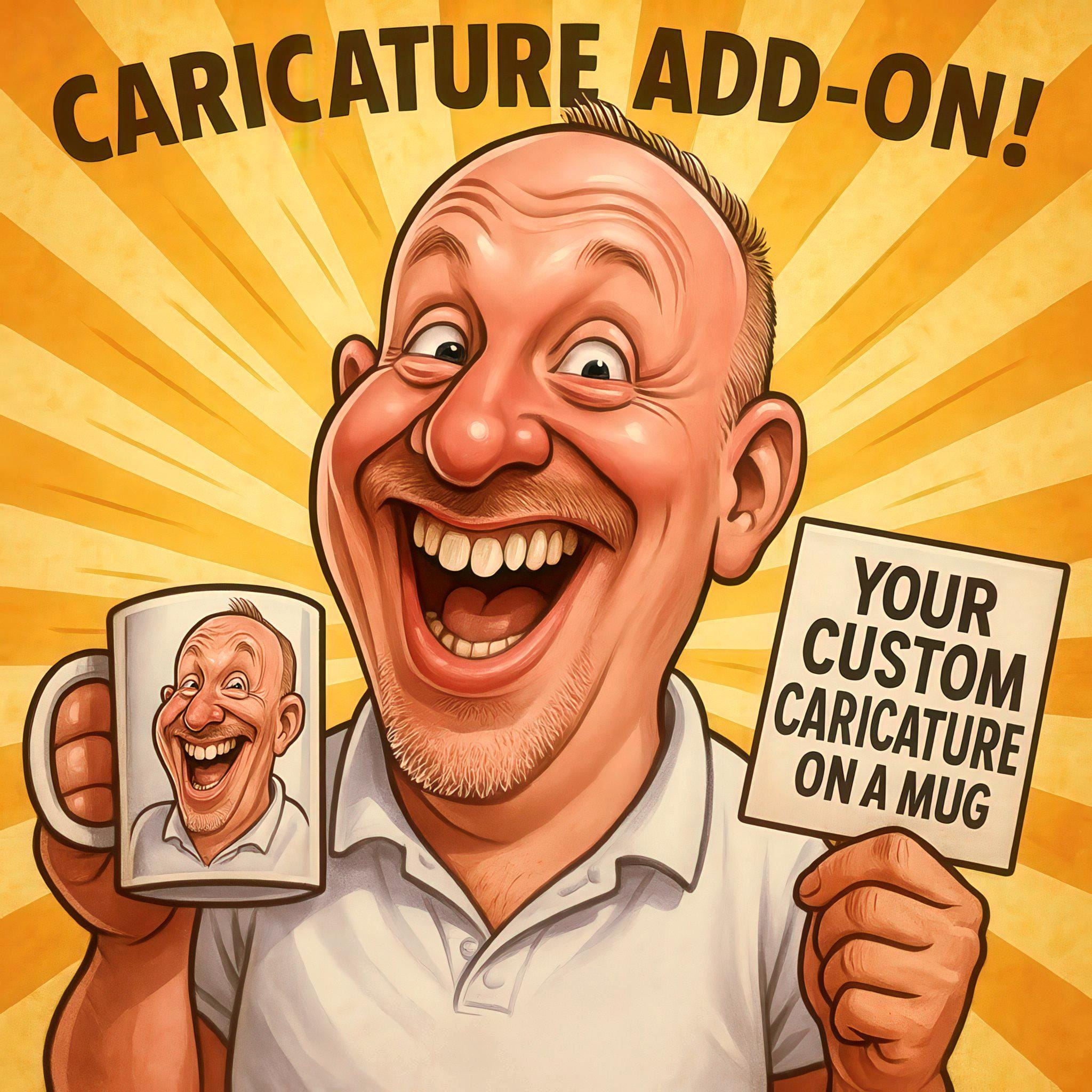 Add-On: Custom Caricature Mug