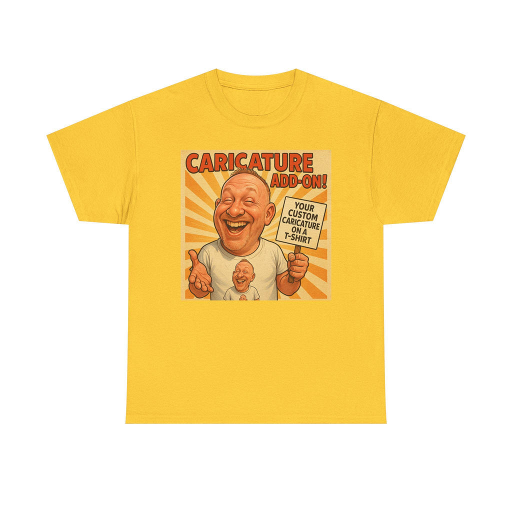 Add-On: Custom Caricature T-Shirt Printing