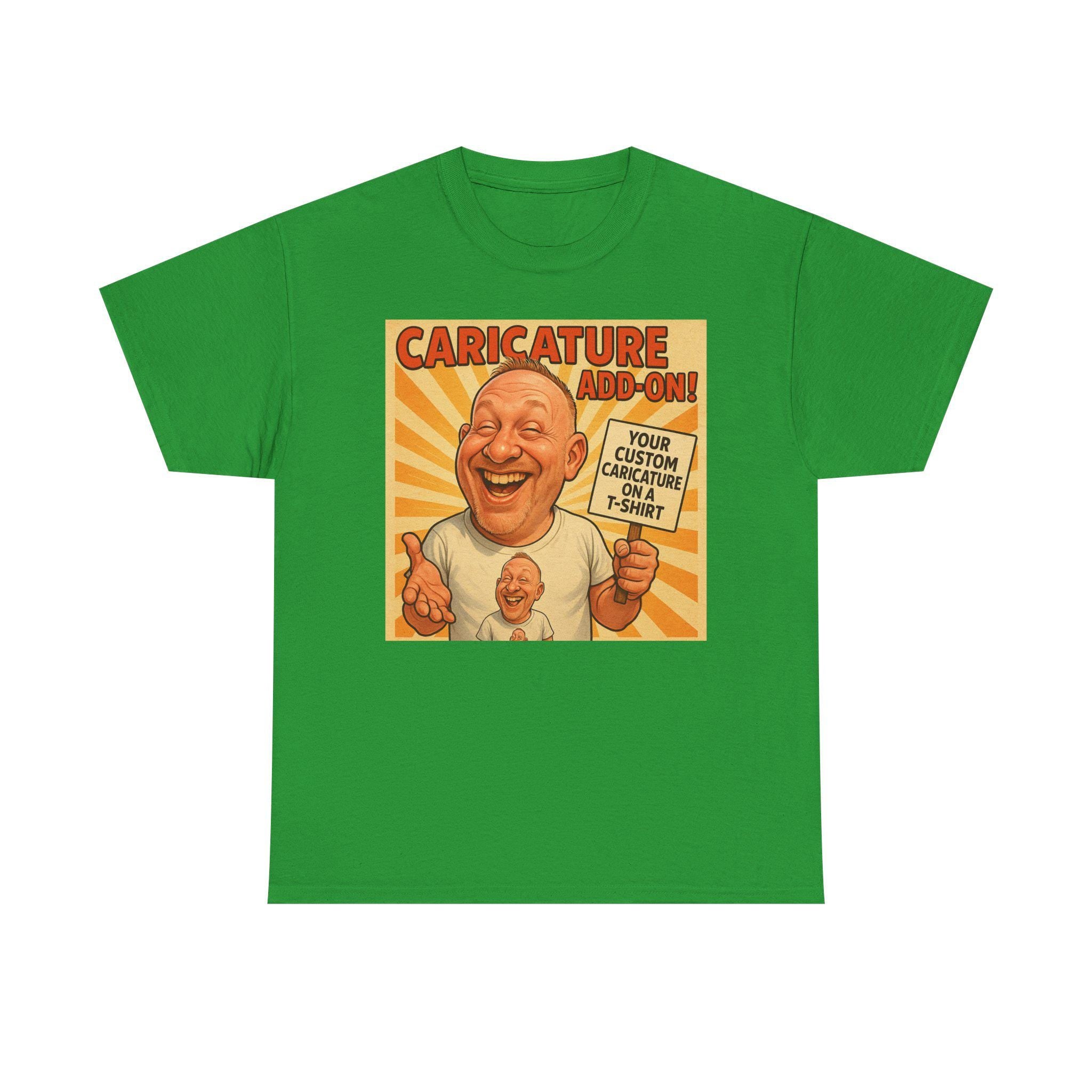 Add-On: Custom Caricature T-Shirt Printing