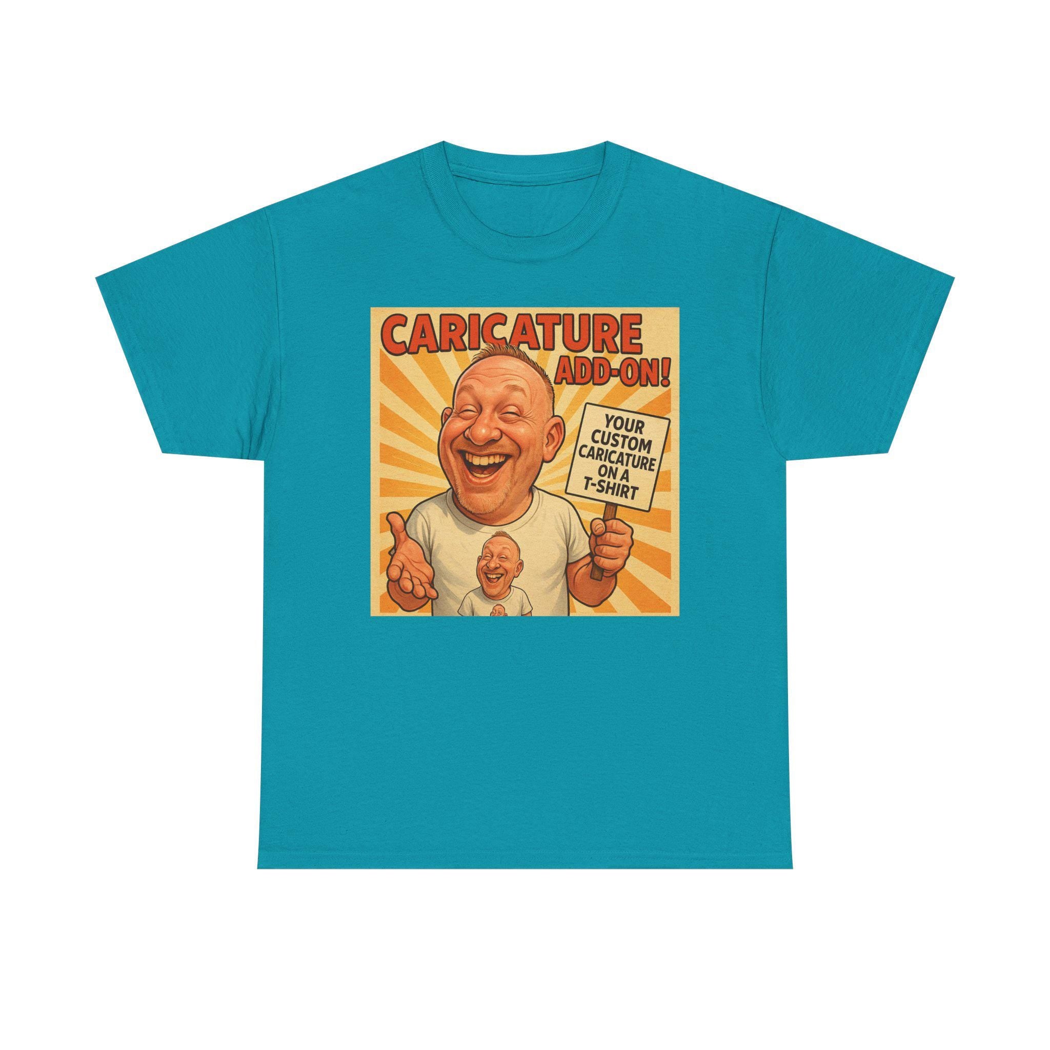 Add-On: Custom Caricature T-Shirt Printing