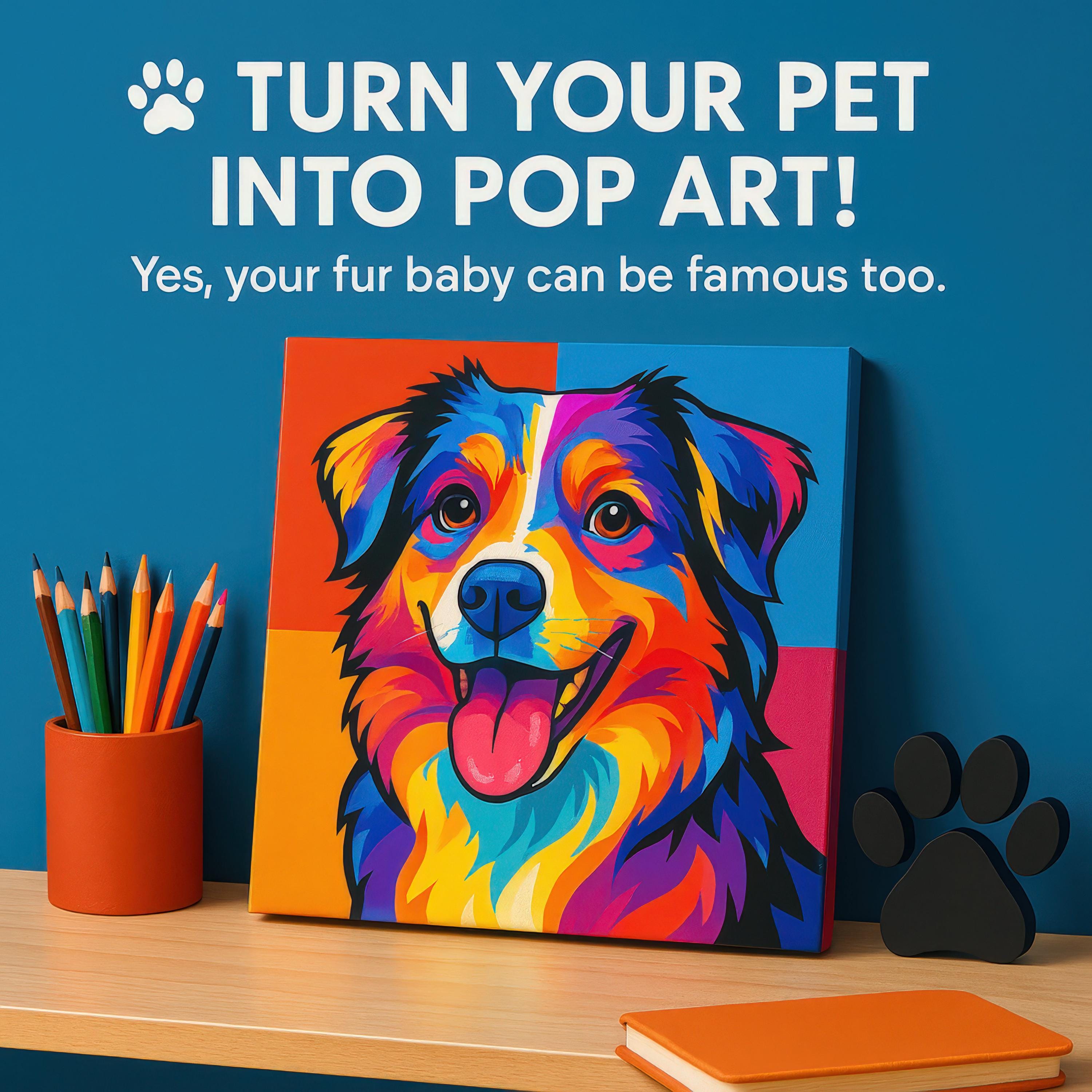 Custom Pop Art Portrait