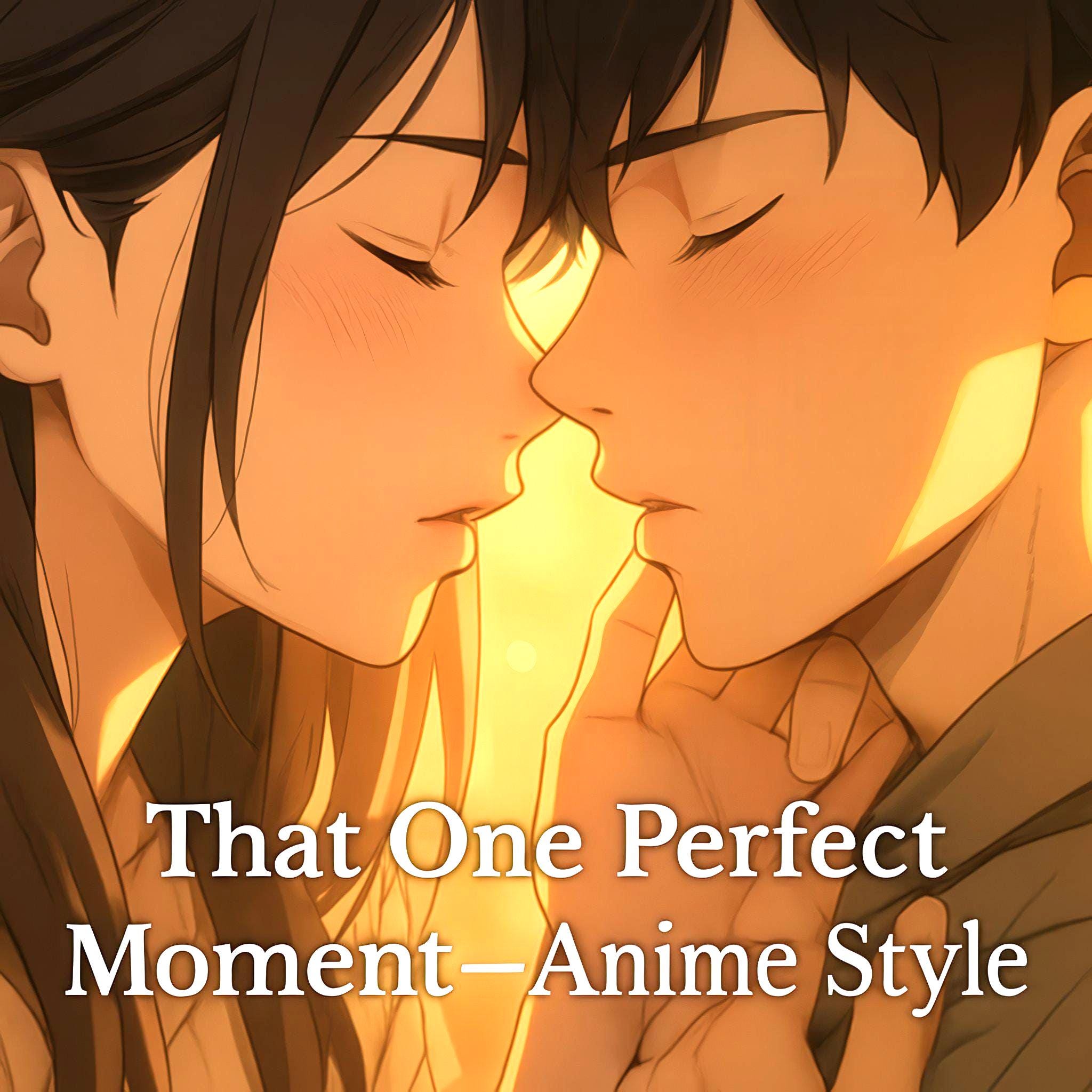 Custom Romantic Anime Couple Artwork