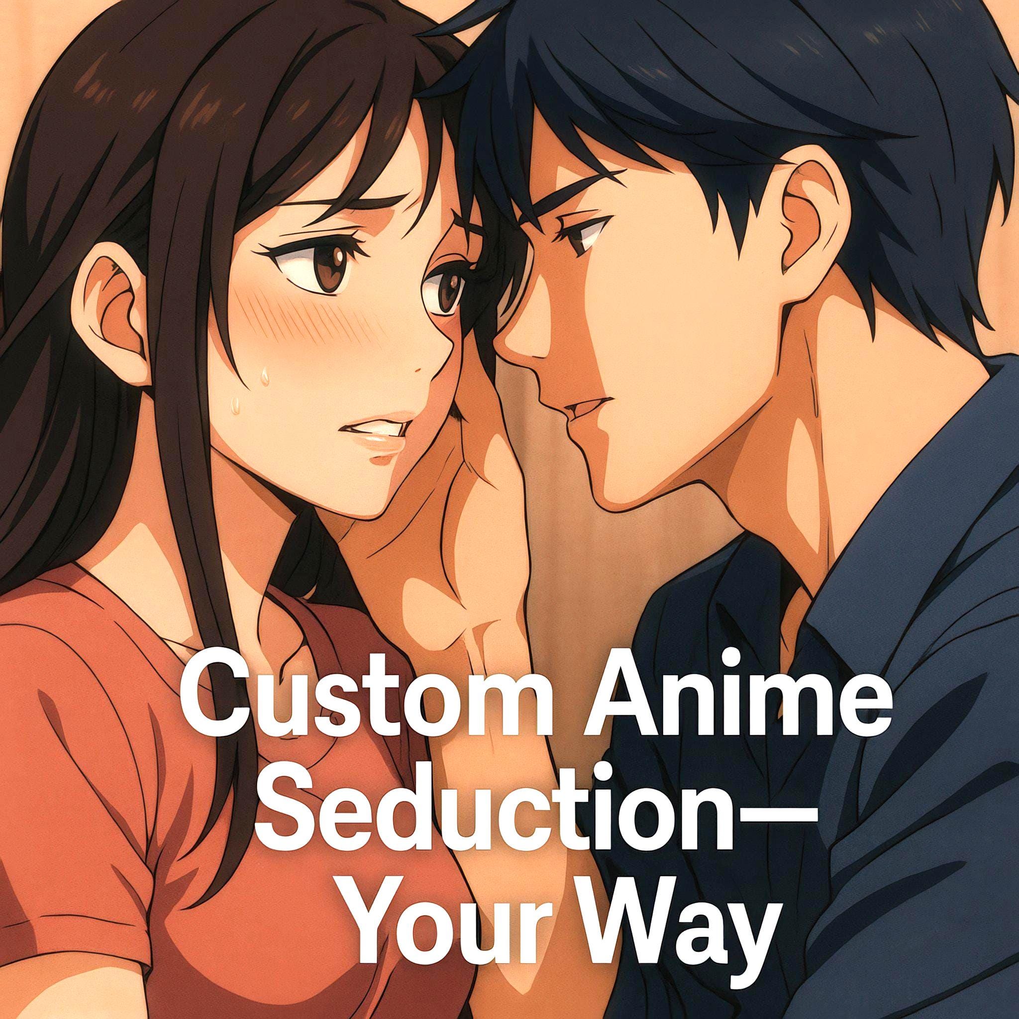 Custom Romantic Anime Couple Artwork