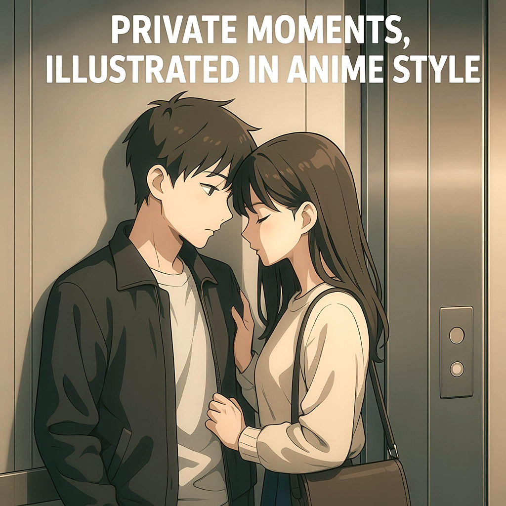 Custom Romantic Anime Couple Artwork