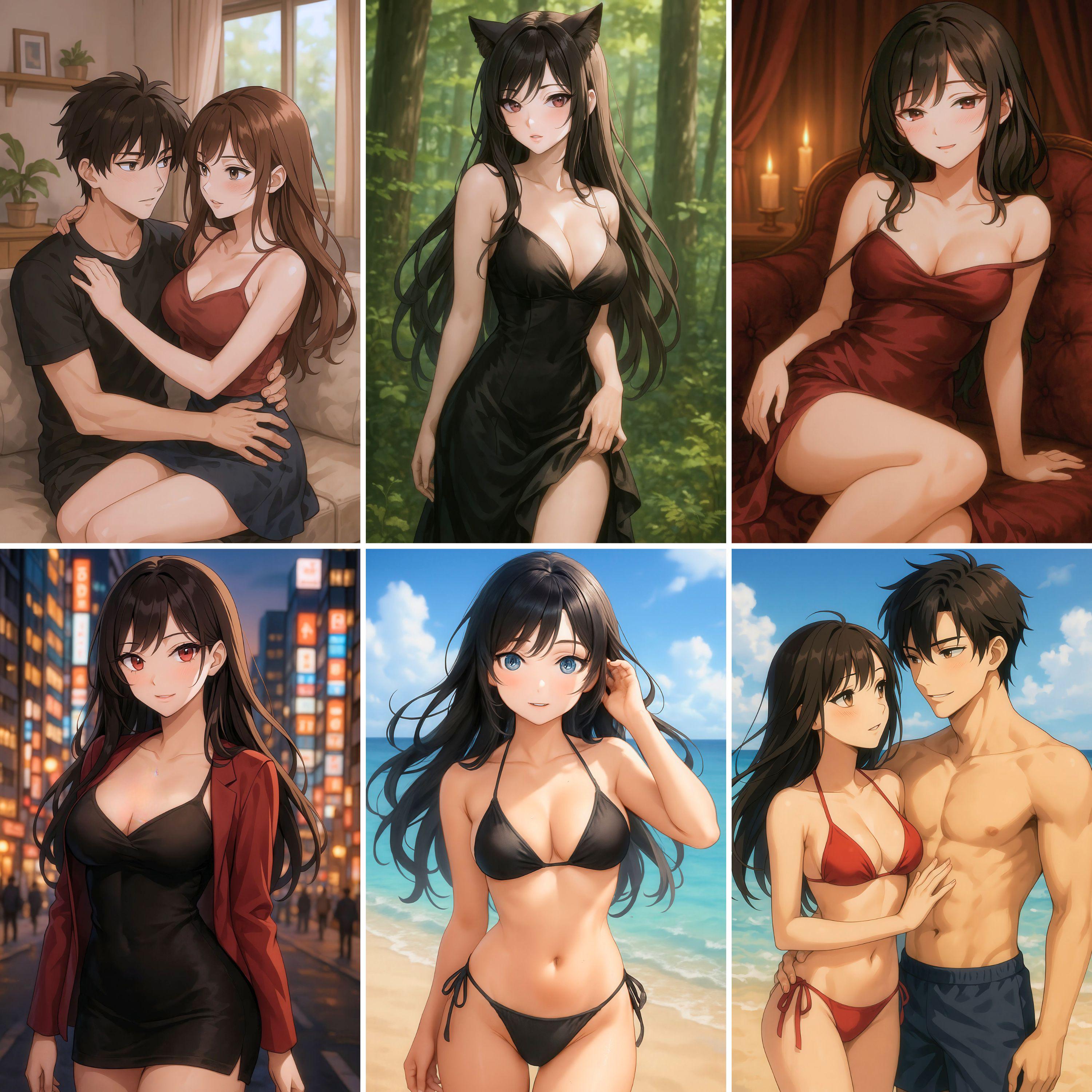 Custom Seductive Anime Artwork