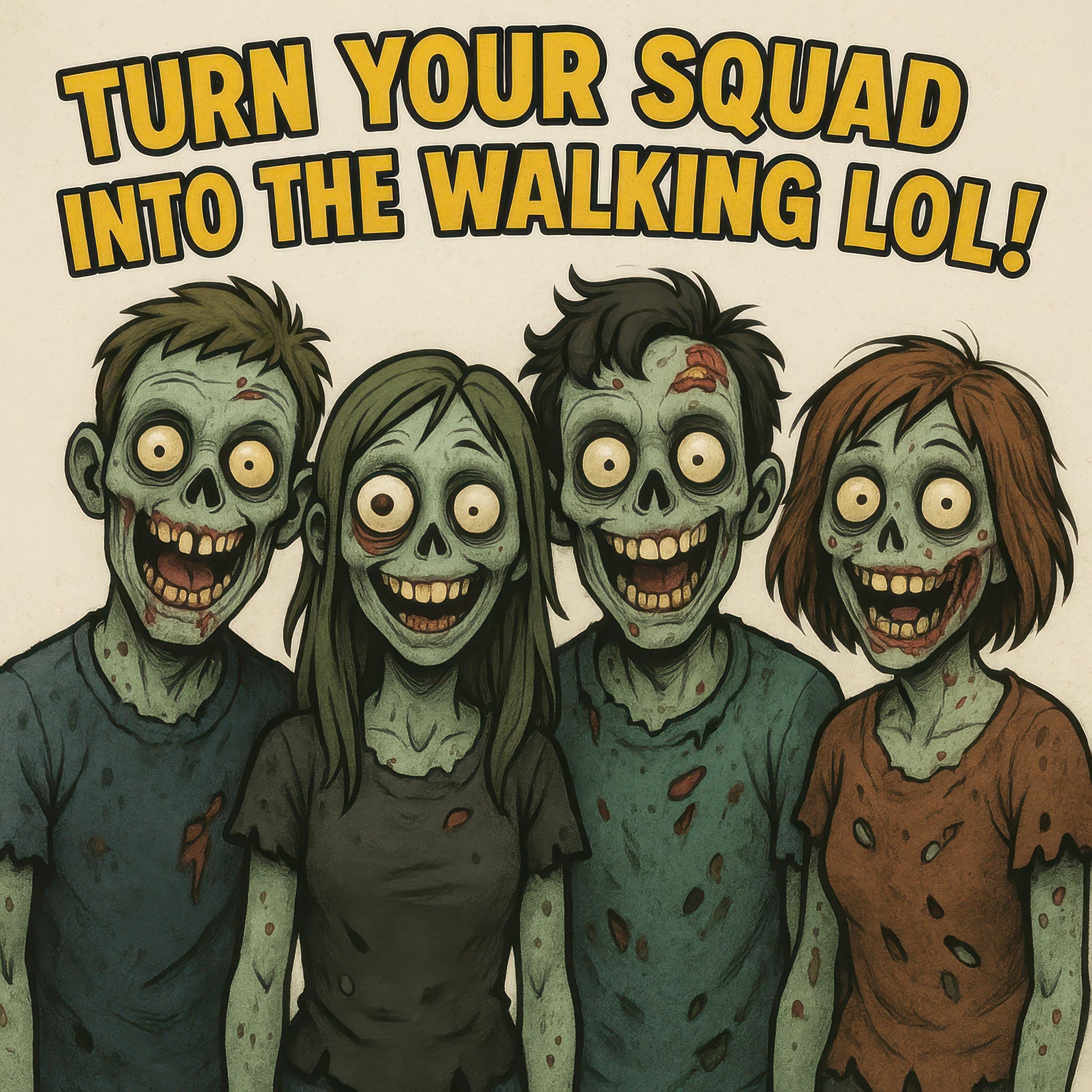 Custom Zombie Portrait