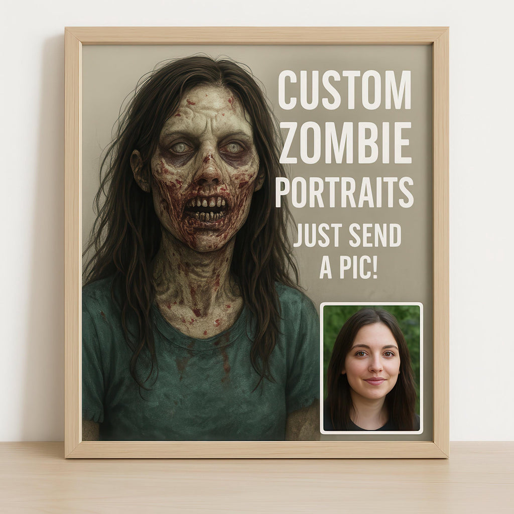 Custom Zombie Portrait