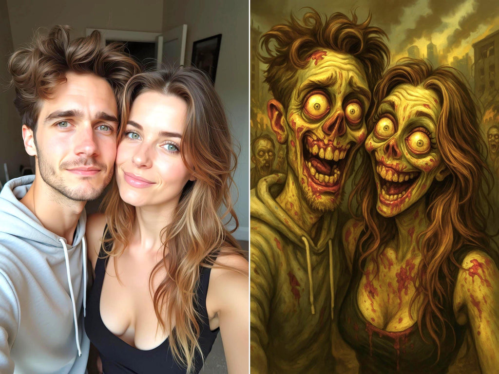 Custom Zombie Portrait