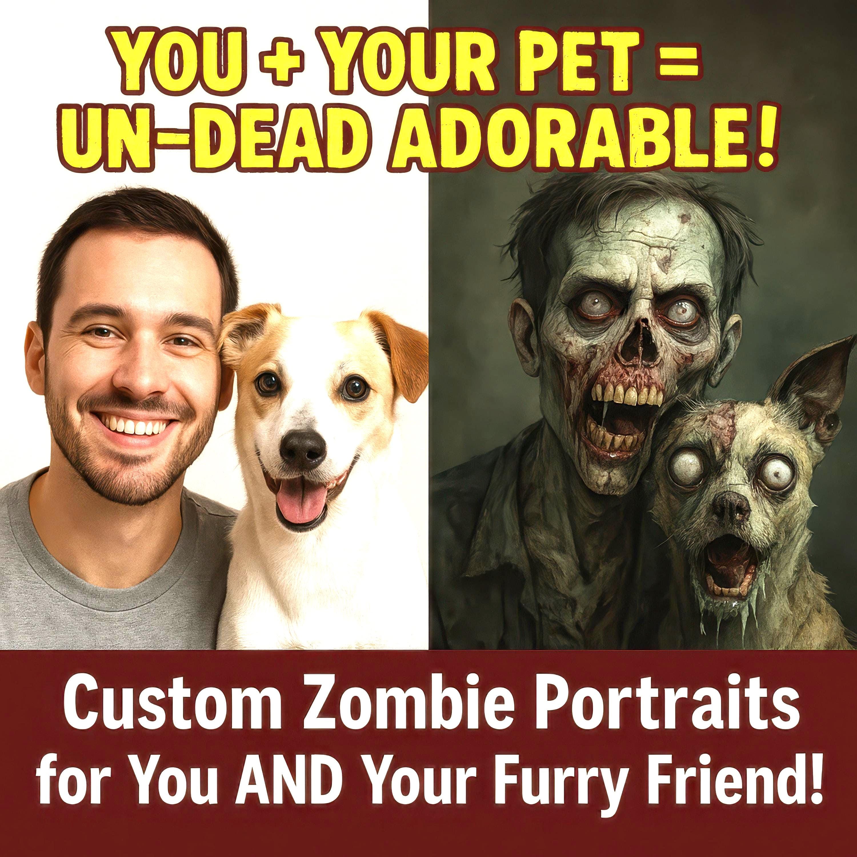 Custom Zombie Portrait