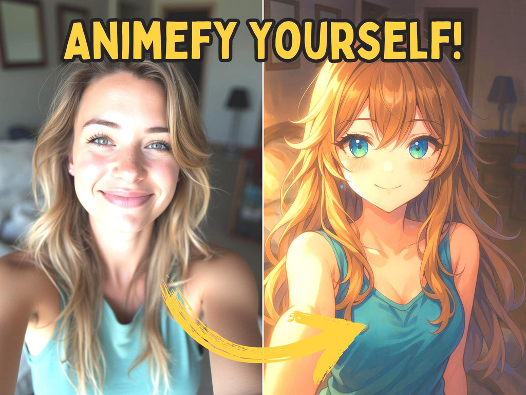 Custom Alluring Anime Fantasy Portrait