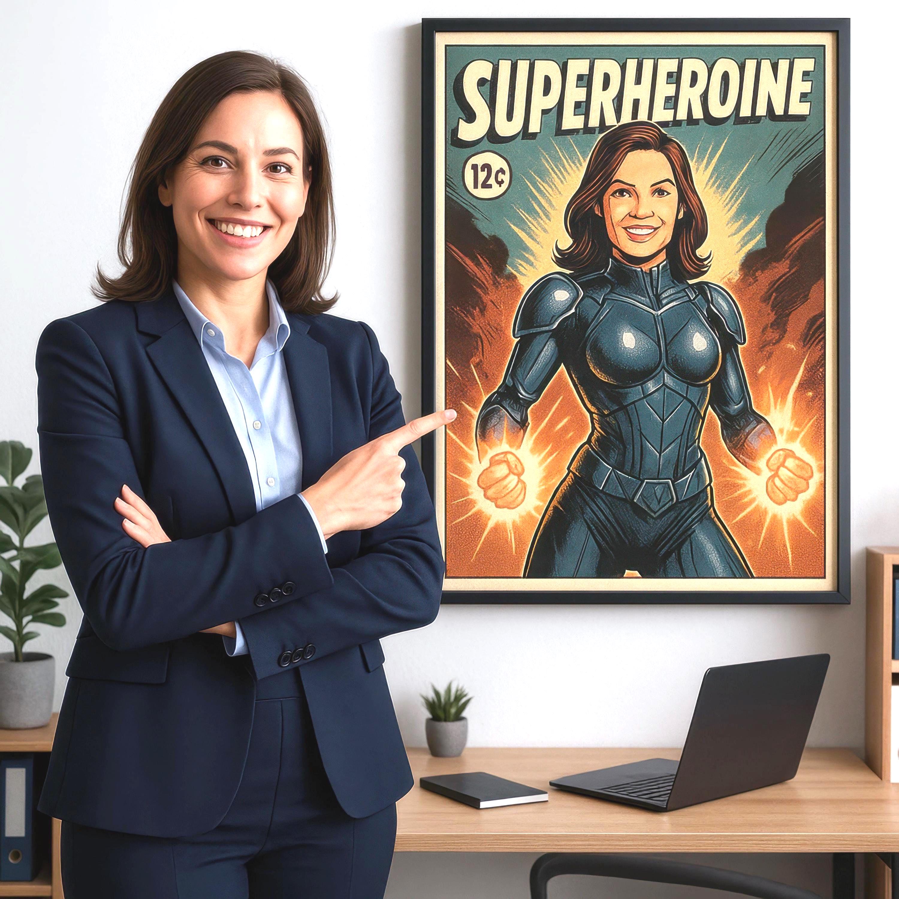 Custom Comic Book Cover Portrait